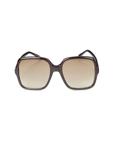 givenchy oversized square frame|givenchy 55mm oversized sunglasses.